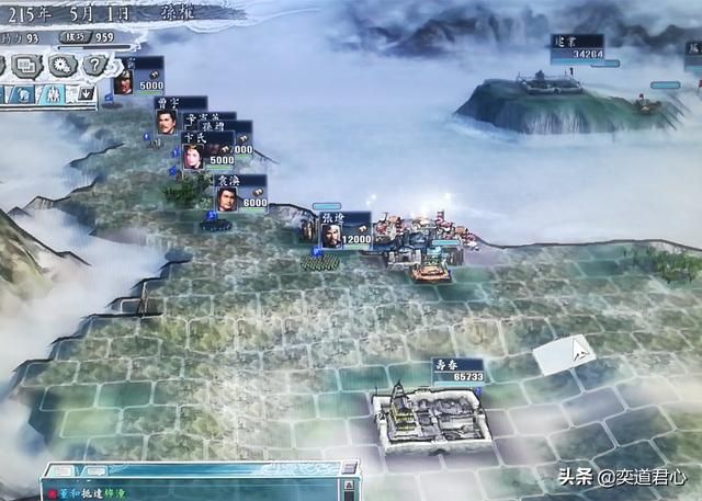 三国志11二分天下计能否实现（周瑜二分天下游戏复现展示）