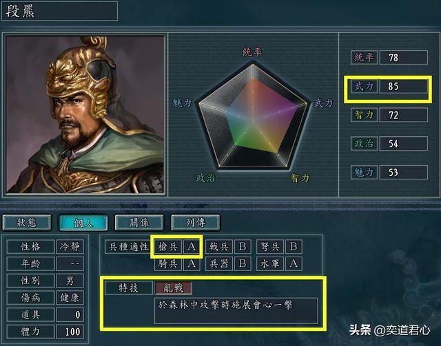三国志11乱战特技武将有哪些（各MOD八大乱战武将盘点）