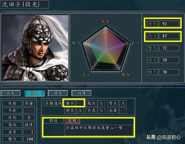 三国志11乱战特技武将有哪些（各MOD八大乱战武将盘点）