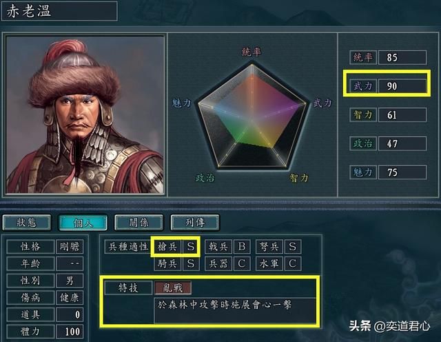 三国志11乱战特技武将有哪些（各MOD八大乱战武将盘点）