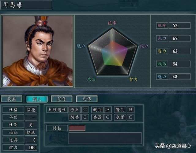 三国志11冉闵抗胡剧本东晋武将有哪些（司马家全七人武将一览）