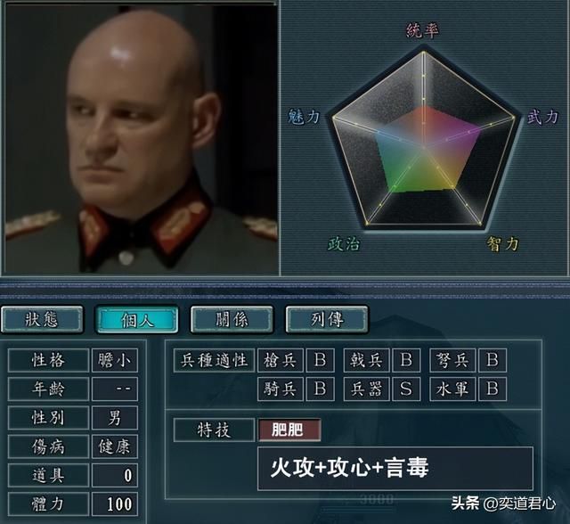 三国志11元首的愤怒人物如何设定（元首的愤怒人物DIY属性一览）
