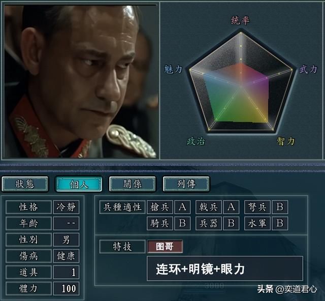 三国志11元首的愤怒人物如何设定（元首的愤怒人物DIY属性一览）