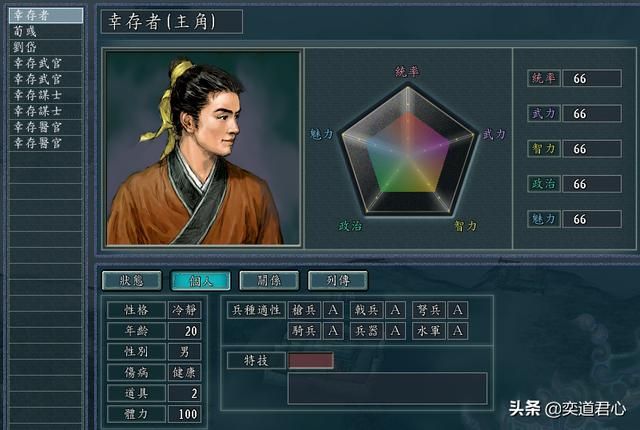 三国志11僵尸围城求生之路剧本介绍（幸存者势力核心武将一览）