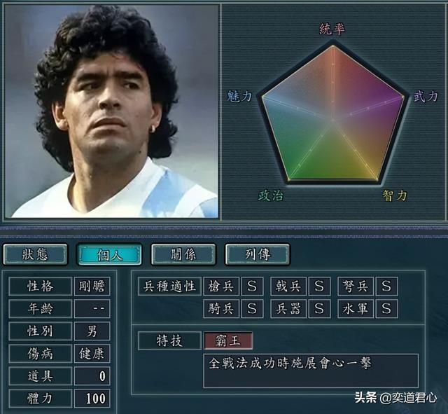 三国志11世界杯球星如何设定（世界杯人物DIY属性一览）