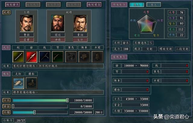 三国志11兵种争霸剧本枪将人才怎么搭配（三组顶级枪将组合推荐）