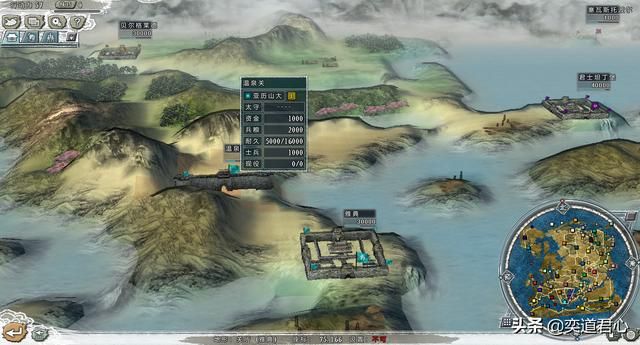 三国志11四海清一：盘点地图中最为重要的五个咽喉据点