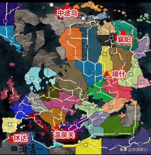 三国志11四海清一：盘点地图中最为重要的五个咽喉据点