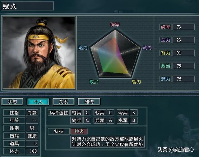 三国志11水浒王庆势力介绍（王庆麾下五大核心将领一览）