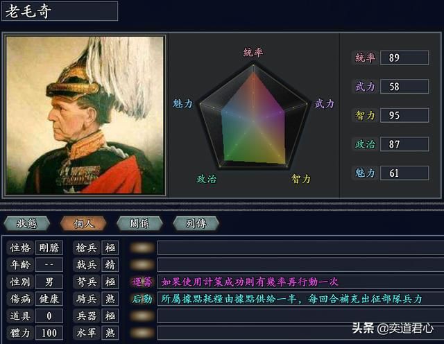 三国志11无尽的野望德国将领都有谁（德国核心七大将领一览）