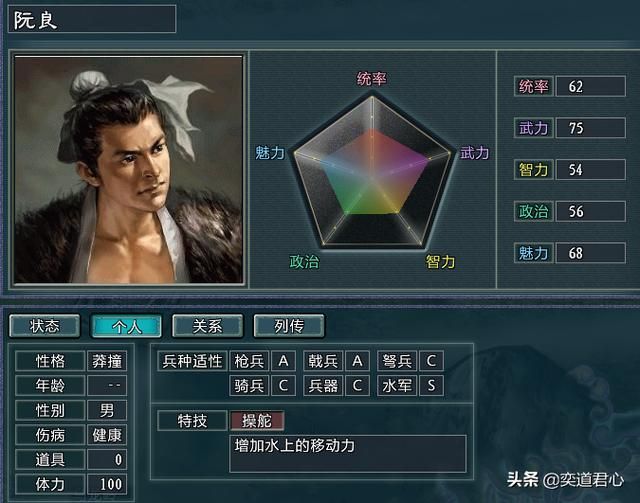三国志11水浒中的梁山二代有哪些（九个梁山后代的属性一览）