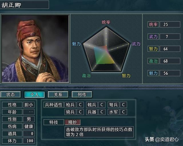 三国志11水浒樊瑞势力介绍（樊瑞麾下六大核心将领一览）