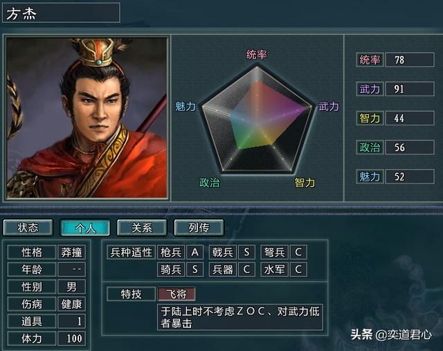 三国志11水浒方腊势力介绍（方腊麾下八大核心将领一览）