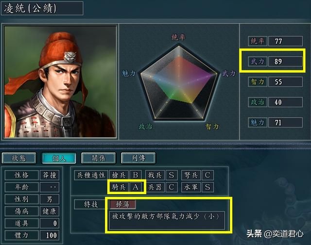三国志11孙吴最强骑兵将领是谁（九大骑兵武将排名一览）