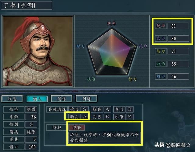 三国志11孙吴最强骑兵将领是谁（九大骑兵武将排名一览）