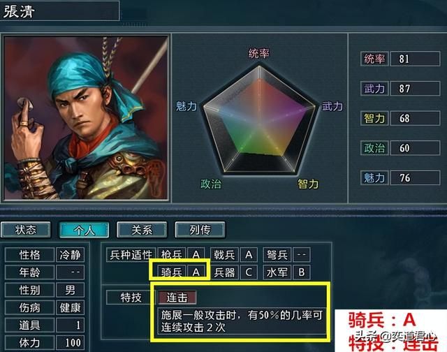 三国志11水浒梁山八骠骑都有谁（游戏中梁山八骠骑实力排名一览）