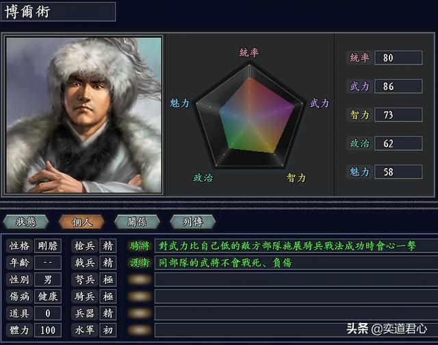 三国志11无尽的野望蒙古将领都有谁（蒙古核心十五大将领一览）