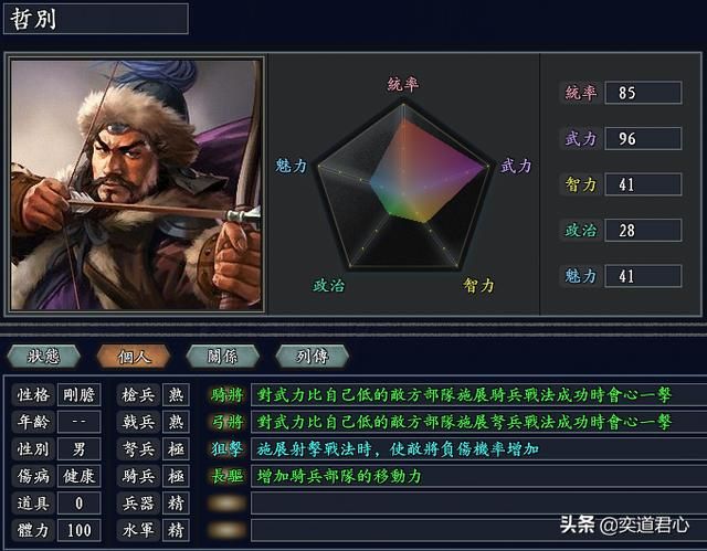 三国志11无尽的野望蒙古将领都有谁（蒙古核心十五大将领一览）