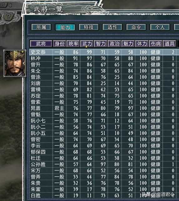 三国志11水浒反目成仇剧本介绍（四大势力城池武将一览）