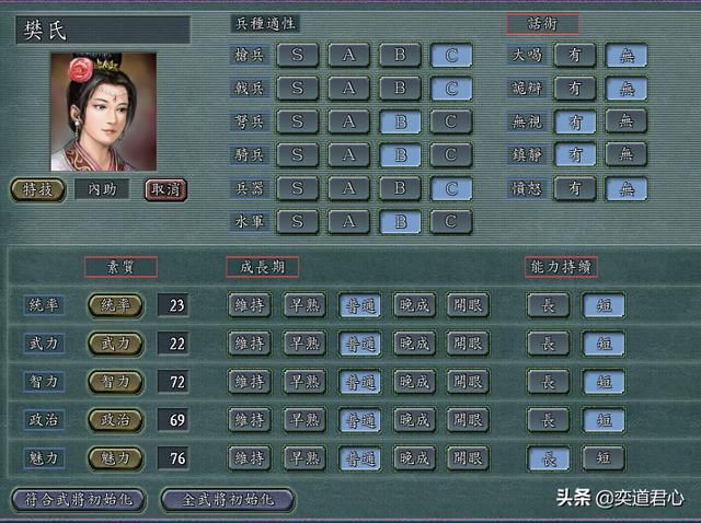 三国志11赵范手下能臣如何培养（赵范四将极限培养属性一览）