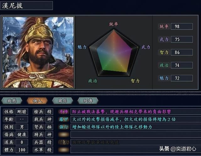 三国志11无尽的野望戟兵高手有哪些（十大戟帅特技武将排名一览）