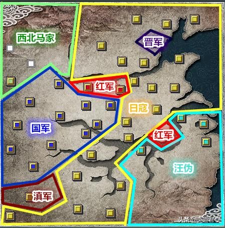 三国志11抗战剧本介绍（日本主要战犯开局所在城池位置一览）