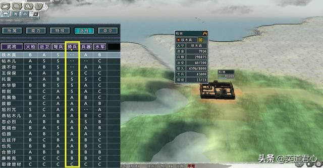三国志11四海清一骑兵最厉害的势力是哪个（骑兵前五强势力一览）