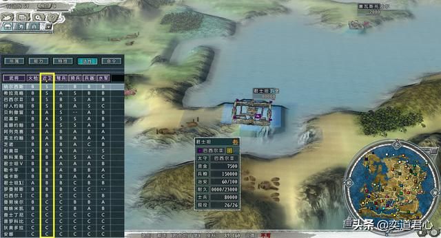 三国志11四海清一戟兵最厉害的势力是哪个（戟兵前五强势力一览）
