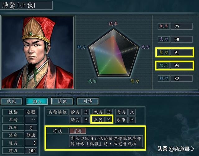 三国志11言毒特技武将有哪些（各MOD九大言毒武将盘点）