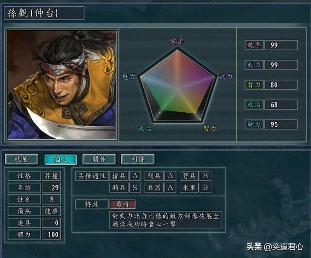 三国志11陶谦手下能臣如何培养（陶谦五将极限培养属性一览）