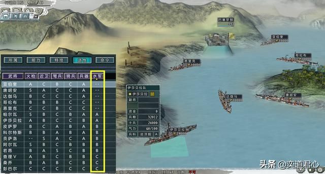 三国志11四海清一水军最厉害的势力是哪个（水军前五强势力一览）