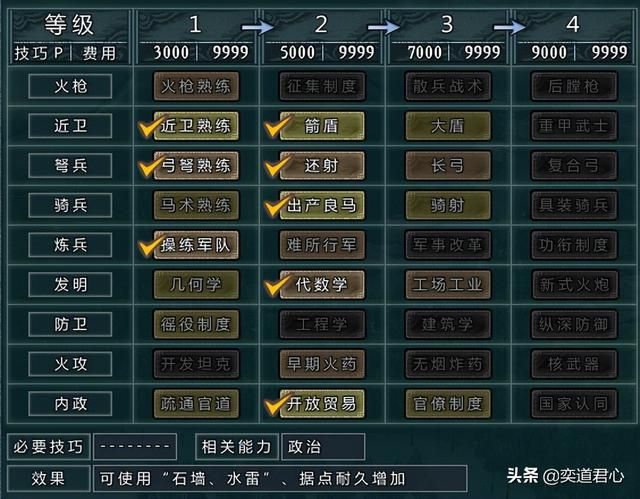 三国志11四海清一大汉介绍（大汉地域武将及军事情况介绍）