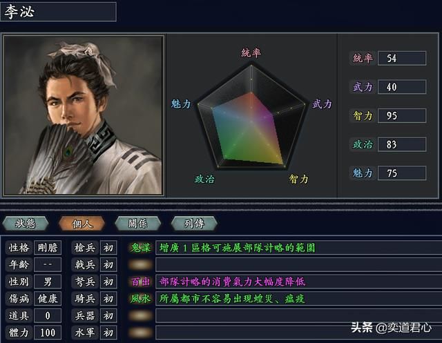 三国志11无尽的野望大唐将领都有谁（大唐核心十大将领一览）