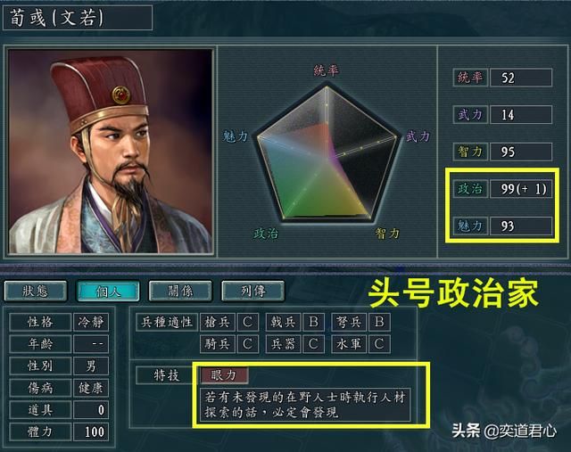 三国志11哪些军师可以成为君主（六个可以做领袖的军师谋士）
