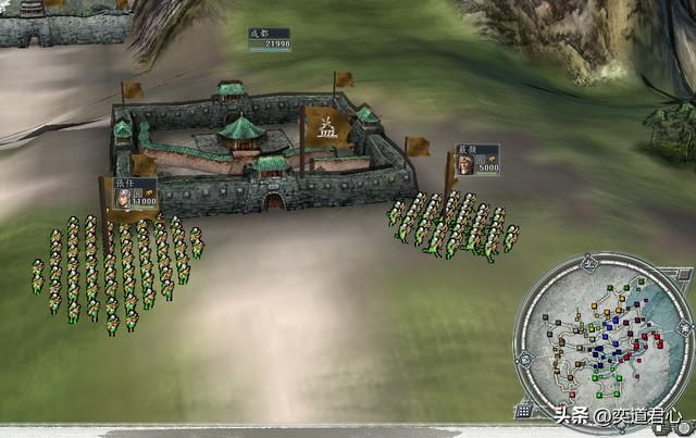 三国志11地域之争剧本介绍07（益州张任势力开局城池武将一览）