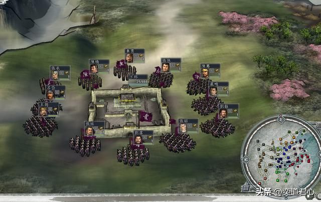 三国志11地域之争剧本介绍04（青徐刘虞势力开局城池武将一览）