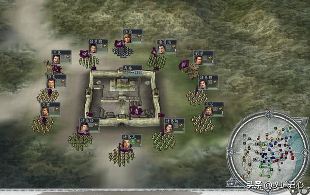 三国志11地域之争剧本介绍04（青徐刘虞势力开局城池武将一览）
