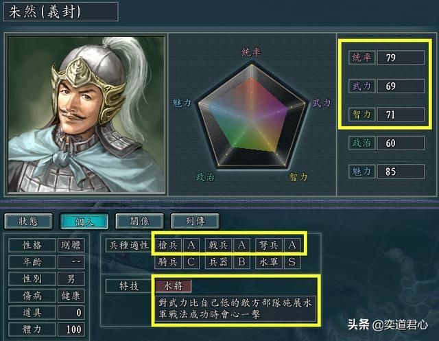 三国志11：盘点那些被人强加刻板印象的武将