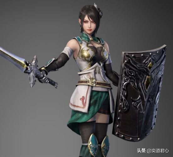三国游戏《帝王之路》一盾扛天下的彪悍小妹儿张星彩回来了！