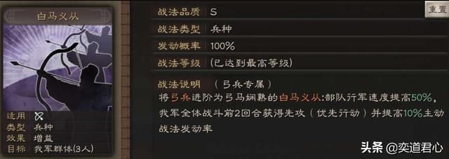 三国志战略版_传承公孙瓒白马义从最佳人选盘点