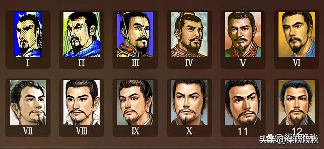 三国志1-14代_刘备武力值不高，但魅力值登顶