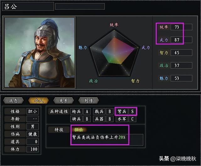 韩版三国志11_这四个拥有狙击的武将成为战场副将人选