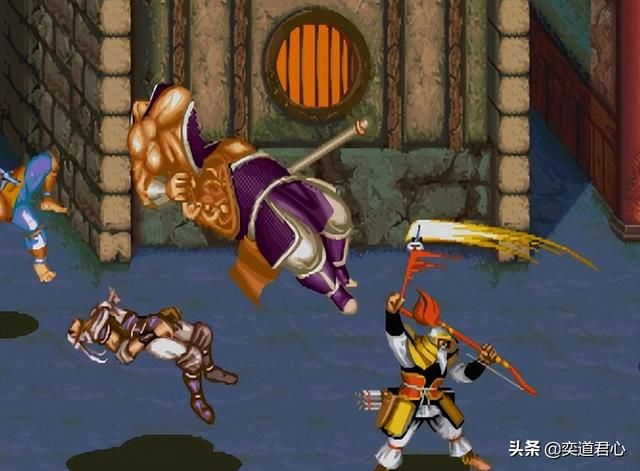 街机三国志_BOSS腰斩断画面大全