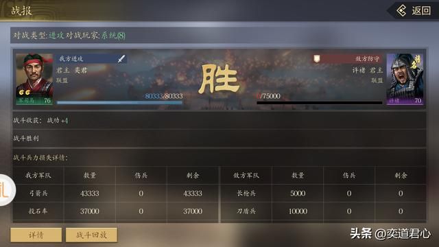街机三国志_清一色兵种，哪种阵容最吞币？