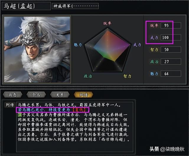 韩版三国志11_马超站起来了，成为名副其实的真骑神