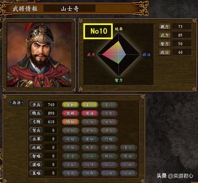 三国志9水浒篇_王庆和田虎阵营名将战力排行