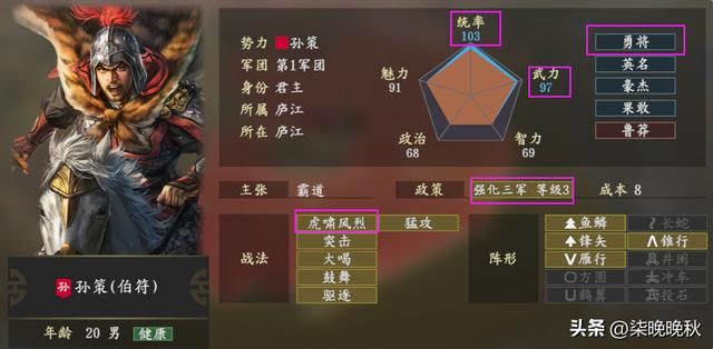 三国志14_孙策未进入T0队伍，与神将失之交臂