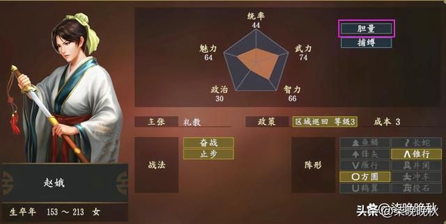 三国志14_这七个个性，用处各有千秋