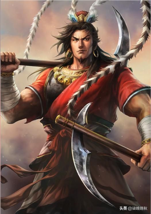 三国志14威力加强版_破坏王甘宁，人缘和统率影响发挥