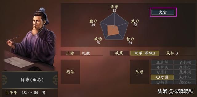 三国志14_（神威，神眼，石兵，史官，诗韵，使役）六种个性介绍